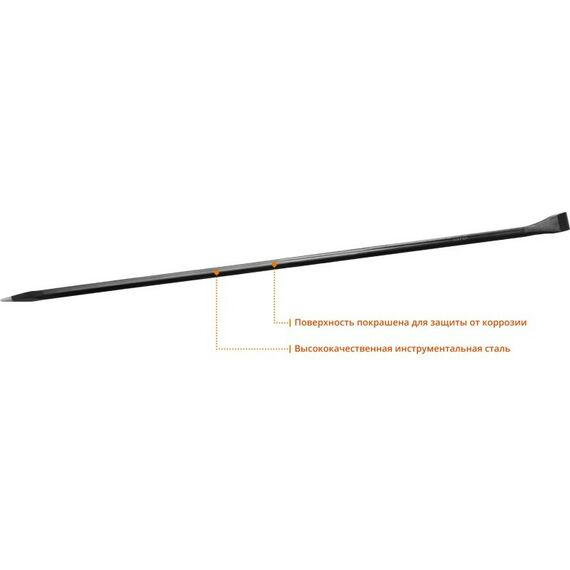 Столярно-слесарный инструмент: Лом монтажный STAYER 1300 мм 22 мм, шестигранный [21625-130] фотографии