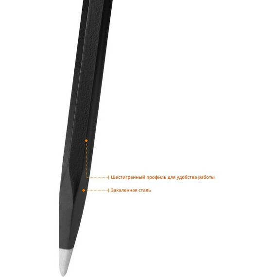 Столярно-слесарный инструмент: Лом монтажный STAYER 1500 мм 22 мм, шестигранный [21625-150] фотографии