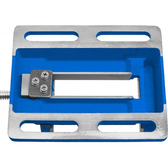 Тиски, струбцины, наковальни, верстаки: Станочные сверлильные тиски Зубр 100 мм [32721] фотографии