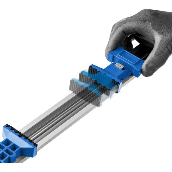 Тиски, струбцины, наковальни, верстаки:  Зубр 32232-2 ЗУБР УЗН-140 1400 мм шина направляющая [32232-2] фотографии