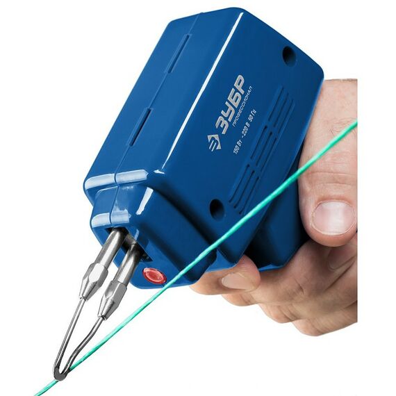 Паяльное оборудование: Импульсный паяльник в наборе Зубр 55412-H4 150Вт, нагрев 6 сек., канифоль, припой, 2 сменных жала, в кейсе фотографии