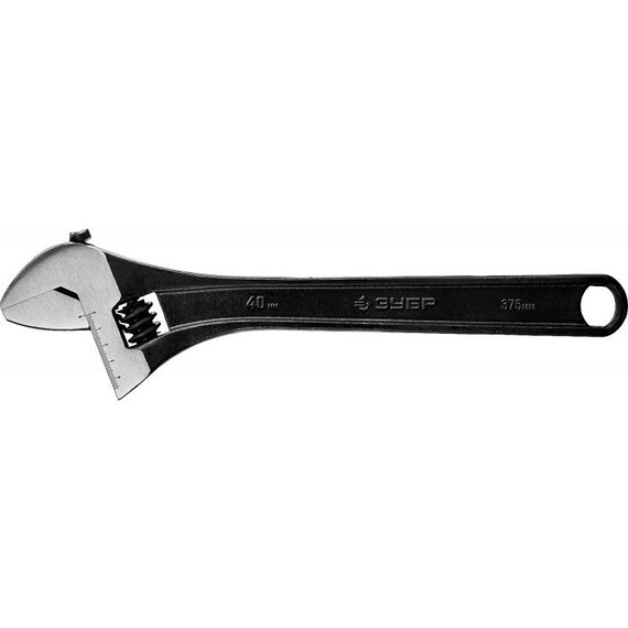 Столярно-слесарный инструмент: Ключ разводной Зубр МАСТЕР 375 / 40 мм [27251-37] фотографии