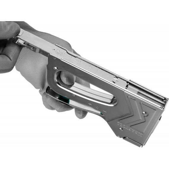 Степлеры: Стальной рессорный степлер KRAFTOOL HARD-140 тип 140(6-16мм)/300/500 [3185] фотографии