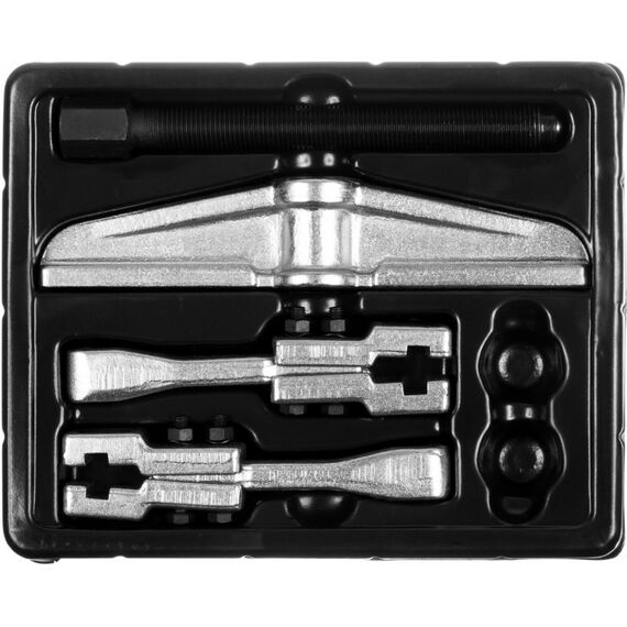 Демонтажный инструмент: Съемник раздвижной 2-захватный Зубр Профессионал 100 мм [43310-160-100] фотографии