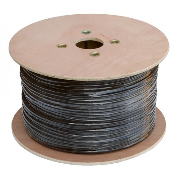 Кабель и разъемы: Кабель Netlan EC-UF010-5-PE-BK-3 F/UTP 10 пар, Кат.5, внешний, PE -40C, одножильный, 100МГц, черный, 305м фотографии