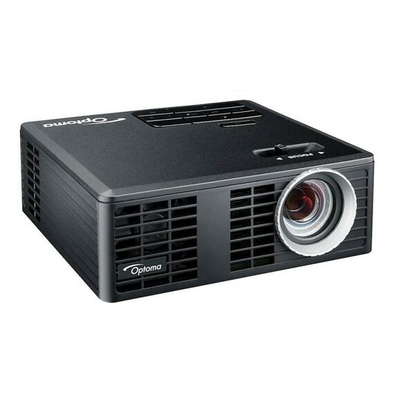 Проекторы: Проектор Optoma ML750e DLP, LED, WXGA 1280x800, 700Lm, 15000:1, HDMI, USB, MHL, MicroSD, 1x1W speaker, 3D Ready, led 20000hrs, Black, 0.38 кг [95.8UA02GC1E] фотографии