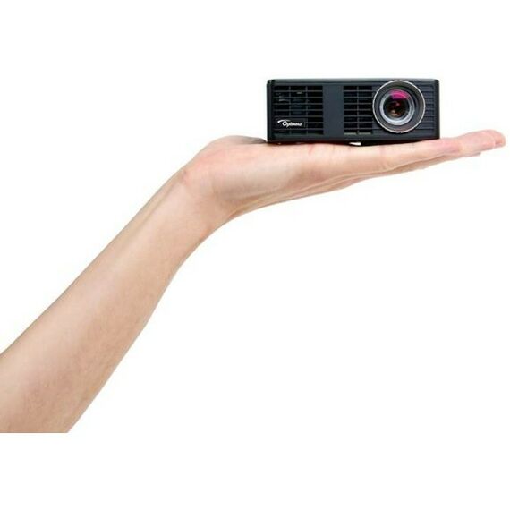 Проекторы: Проектор Optoma ML750e DLP, LED, WXGA 1280x800, 700Lm, 15000:1, HDMI, USB, MHL, MicroSD, 1x1W speaker, 3D Ready, led 20000hrs, Black, 0.38 кг [95.8UA02GC1E] фотографии