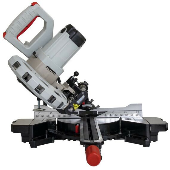 Торцовочные пилы: Торцовочная пила РЕСАНТА ТП-210ПЛ 1800 Вт, 5000 об/мин, диск 210 мм, лазер, протяжка [75/18/4] фотографии