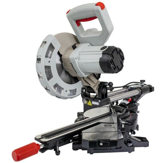 Торцовочные пилы: Торцовочная пила РЕСАНТА ТП-210ПЛ 1800 Вт, 5000 об/мин, диск 210 мм, лазер, протяжка [75/18/4] фотографии