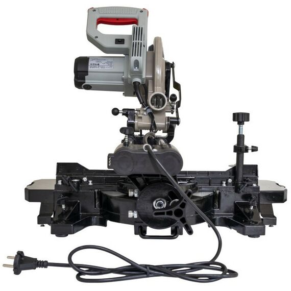 Торцовочные пилы: Торцовочная пила РЕСАНТА ТП-210ПЛ 1800 Вт, 5000 об/мин, диск 210 мм, лазер, протяжка [75/18/4] фотографии