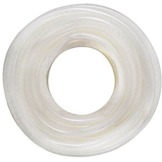 Шланги, системы водопровода и автополива: Шланг поливочный Вихрь Силикон трёхслойный армированный 3/4", 50м прозрачный [73/7/2/32] фотографии