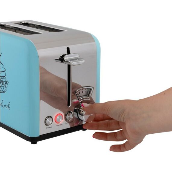 Тостеры: Тостер VLK Palermo 100 голубой [90280] фотографии