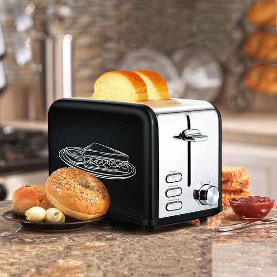 Тостеры: Тостер VLK Palermo 101 черный [90281] фотографии