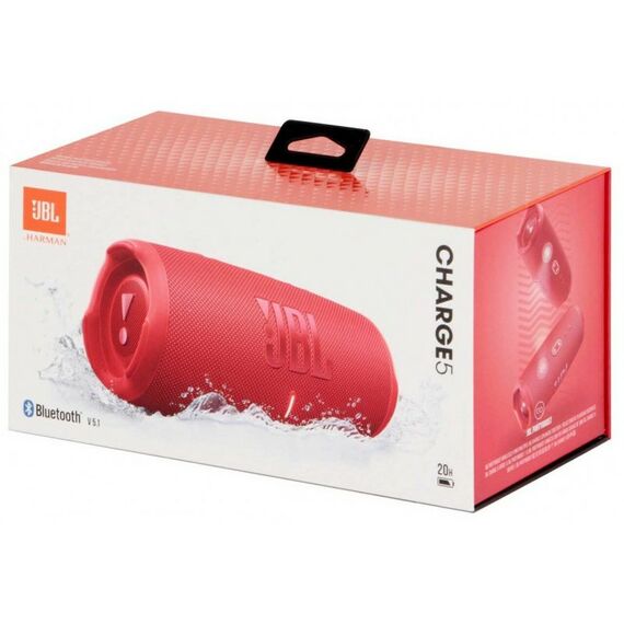 Колонки: Колонка JBL Charge 5 Red Bluetooth5.1, Li-Ion [JBLCHARGE5RED] фотографии