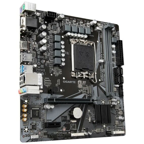 Материнские платы: Материнская плата GigaByte H610M H LGA1700 <H610> PCI-E Dsub+HDMI GbLAN SATA MicroATX 2DDR4 RTL фотографии