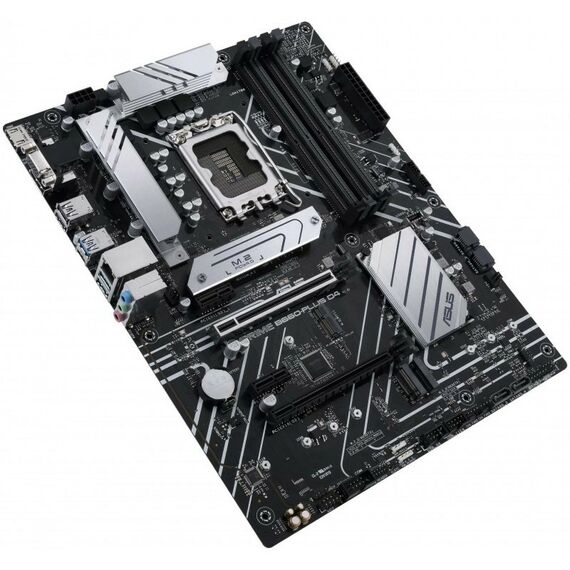 Материнские платы: Материнская плата Asus PRIME B660-PLUS D4 LGA1700 <B660> 2xPCI-E Dsub+HDMI+DP 2.5GbLAN SATA ATX 4DDR4 (RTL) фотографии