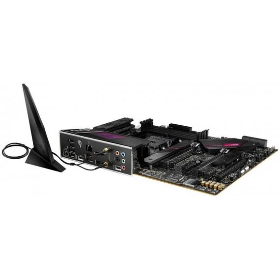 Материнские платы: Материнская плата Asus ROG STRIX B550-XE GAMING WIFI AM4 <B550> 3xPCI-E HDMI+DP 2.5GbLAN+WiFi+BT SATA  ATX 4DDR4 (RTL) фотографии