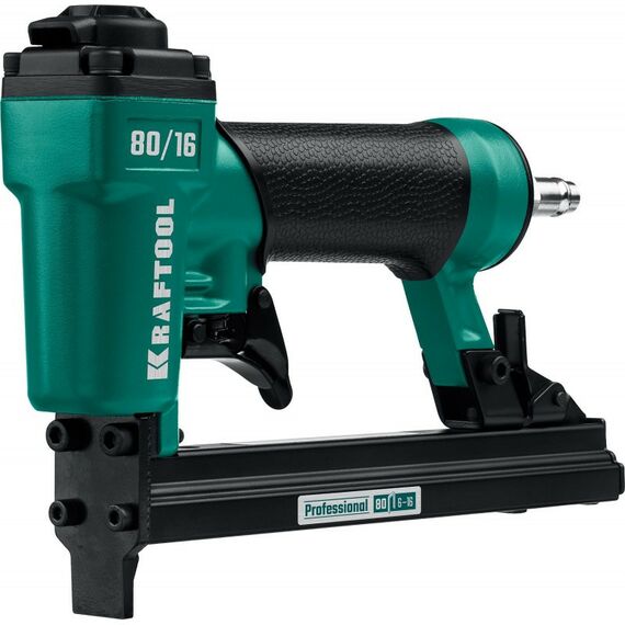 Пневмостеплеры: Пневматический степлер (скобозабиватель) KRAFTOOL 80/16 скобы тип 80 (6-16 мм) [31960] фотографии