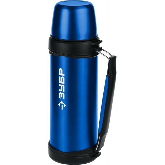 Термосы, контейнеры, бидоны, канистры: Термос туристический Зубр ЭКСПЕРТ 1000мл с ручкой [48160-1000] фотографии