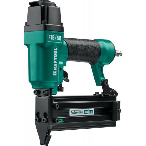Пневматические гвоздезабиватели: Пневматический нейлер (гвоздезабиватель) KRAFTOOL F18/50 гвозди тип 300 (15-50 мм) [31961] фотографии