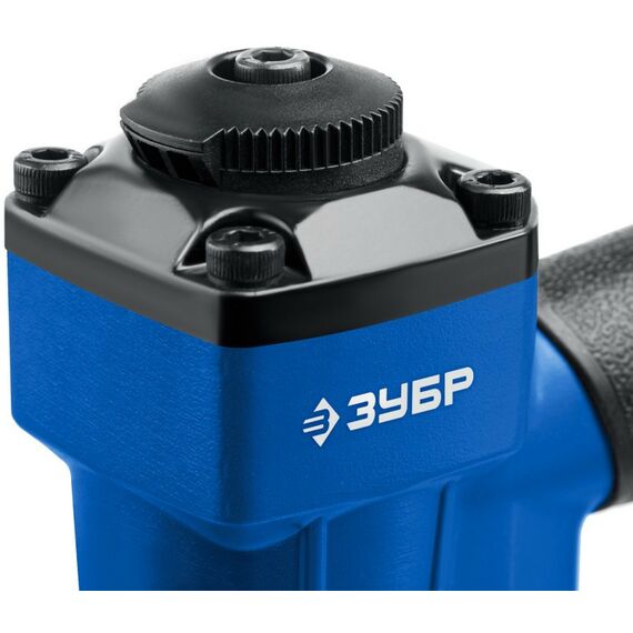 Пневмостеплеры: Пневматический нейлер (гвоздезабиватель) Зубр Профессионал P0.6-25 шпильки тип P0.6 (12-25 мм) [31936] фотографии