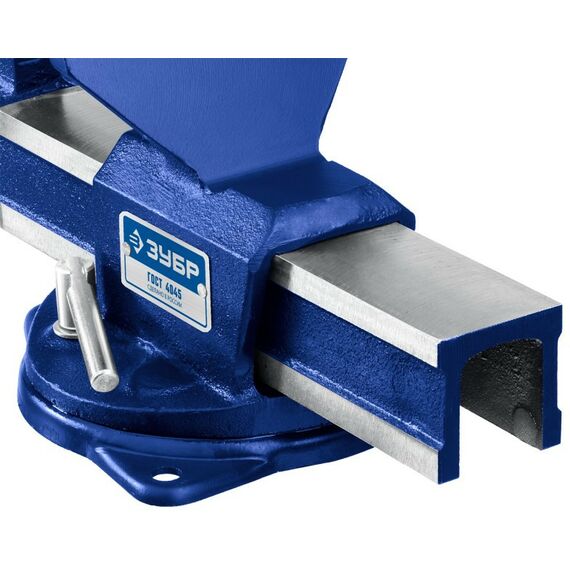 Тиски, струбцины, наковальни, верстаки: Слесарные тиски Зубр УРАЛ 130 мм [32606-125] фотографии