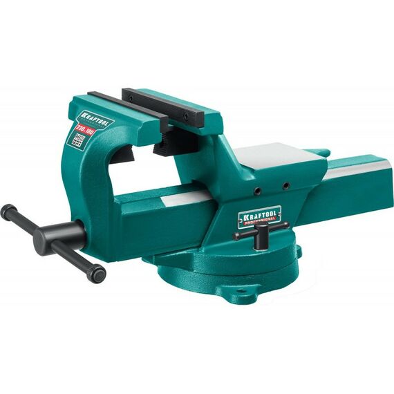 Тиски, струбцины, наковальни, верстаки: Кованые стальные тиски KRAFTOOL FORGE-180/230 с регулировкой компенсации люфта [32700-230] фотографии