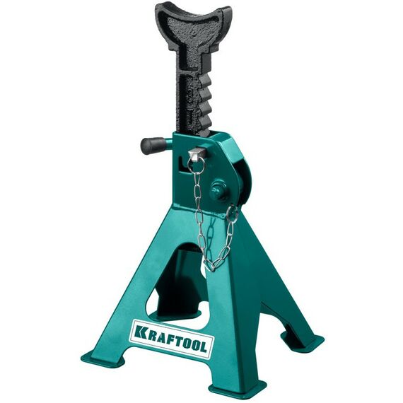 Домкраты: Подставка страховочная усиленная KRAFTOOL S-PIN 3т 280-430мм со штифтом [43465-3] фотографии