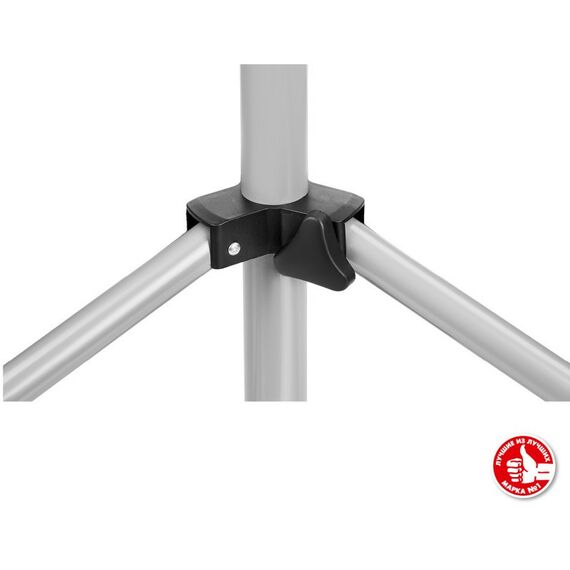 Лампы, светильники, ночники: Телескопический штатив для 2х прожекторов Зубр Профессионал ТШ-2 1.6м [56932] фотографии