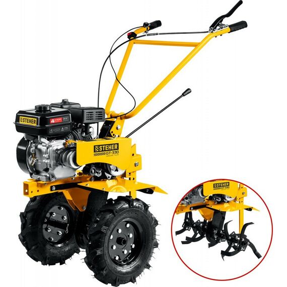 Тракторы и мотоблоки: Бензиновый мотоблок STEHER GT-330 7 л.с. фотографии