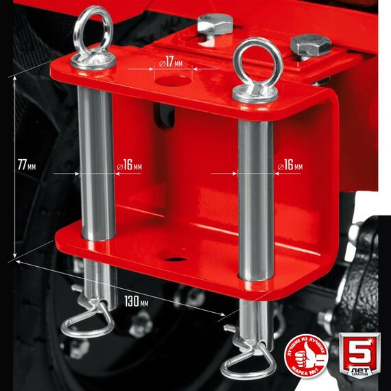 Тракторы и мотоблоки: Бензиновый мотоблок Зубр МТШ-500 7 л.с. фотографии