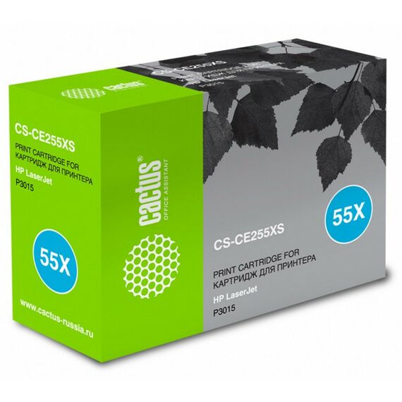 Для HP (совместимые): Картридж Cactus CS-CE255XS для HP LJ P3015, 12500 стр., черный фотографии