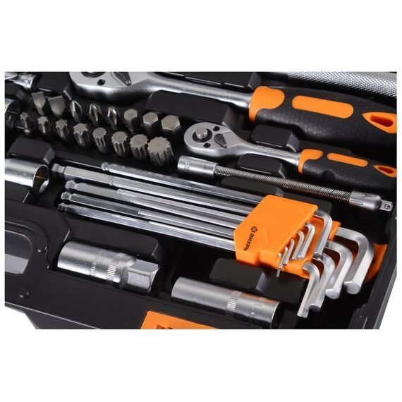 Наборы инструментов и ключи: Набор инструментов Вихрь 151 предмет 1/2", 1/4", CrV, в кейсе фотографии