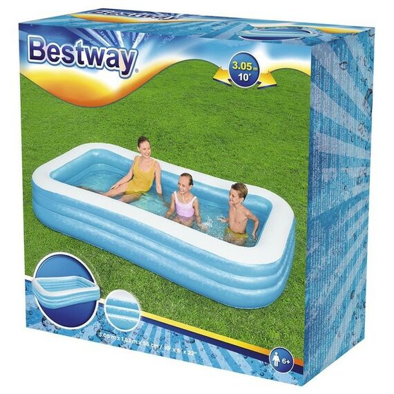 Бассейны: Бассейн надувной Bestway 305 х 183 х 56 см от 6 лет [54009] фотографии
