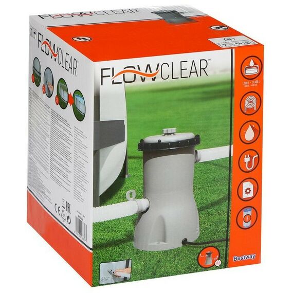 Бассейны: Фильтр-насос для бассейнов Bestway 58386 с картриджем «II», 3028 л/ч фотографии