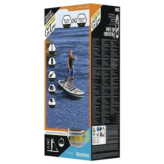 SUP-серфинг: SUP-доска с набором Bestway White Cap Convertible 305 x 84 x 12 см [65341] фотографии