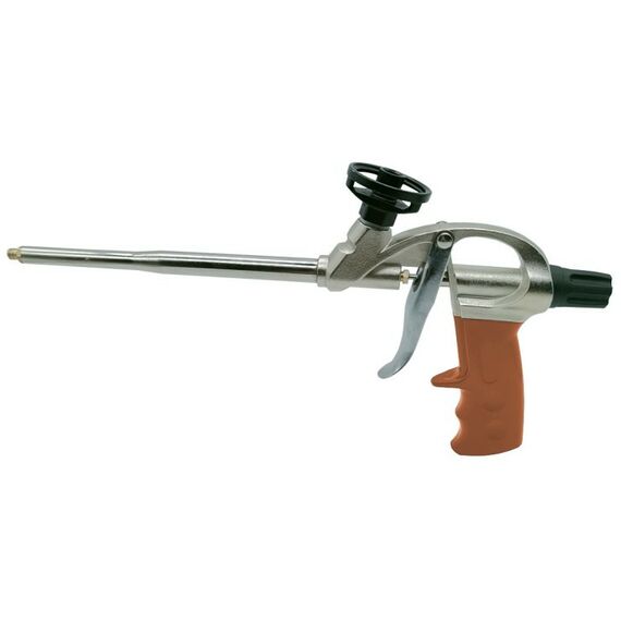 Пистолеты тепловые, клеящие, пескоструйные: Пистолет для монтажной пены Вихрь Усиленный тефлон, 20см фотографии