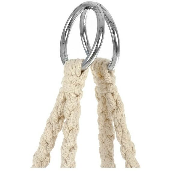 Подвесные кресла: Гамак-кресло подвесное плетёное  60 х 80 см цвет бежевый фотографии