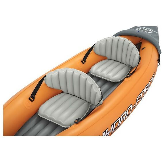 Байдарки: Байдарка Bestway Lite-Rapid X2 Kayak 2 местная, вёсла 218 см, до 160 кг, 321 х 88 х 48 см [65077] фотографии