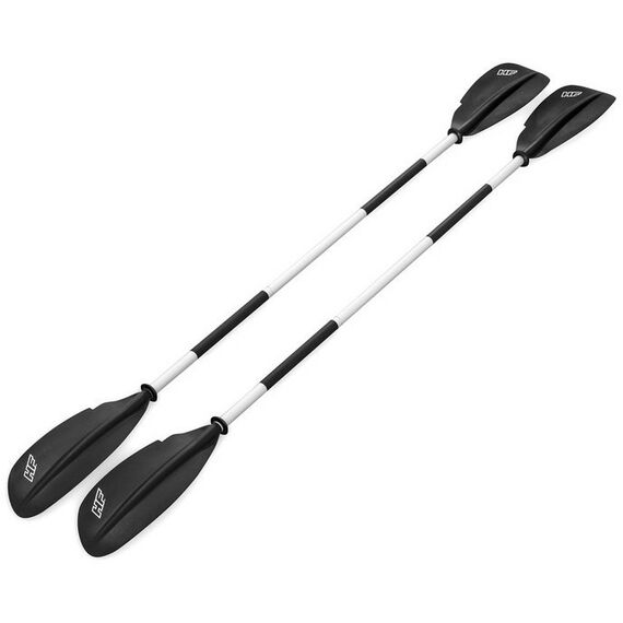 Байдарки: Байдарка Bestway Lite-Rapid X2 Kayak 2 местная, вёсла 218 см, до 160 кг, 321 х 88 х 48 см [65077] фотографии
