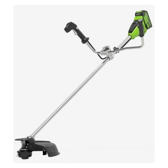 Триммеры: Триммер аккумуляторный Greenworks GD40BCB 40V, 40 см, бесщеточный с АКБ 4АЧ и ЗУ [2105707UB] фотографии