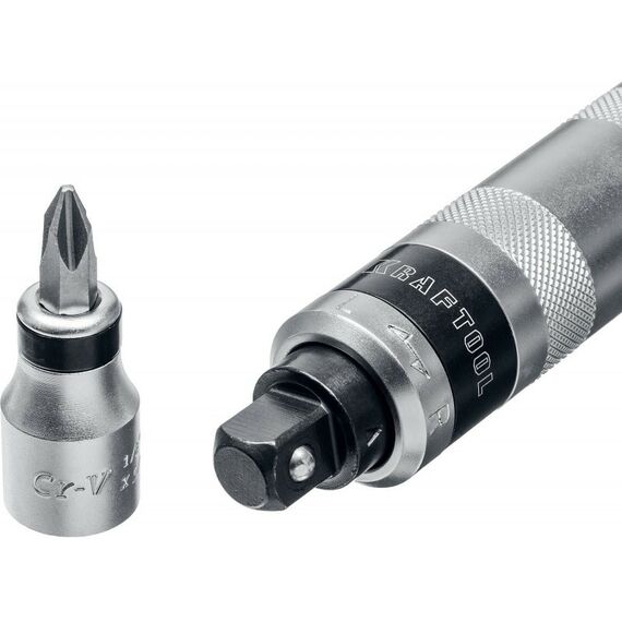 Отвертки: Отвертка ударно-поворотная KRAFTOOL ID-6 6 предметов [25555] фотографии