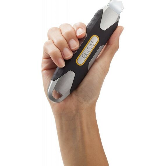 Столярно-слесарный инструмент: Нож OLFA OL-MXP-AL X-design цельная алюминиевая рукоятка, AUTOLOCK фиксатор, 18 мм фотографии