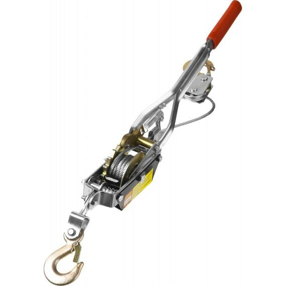 Лебедки, тали, тельферы: Лебедка STAYER MAXPull 1т/1.8м рычажная, тросовая [4310-1] фотографии