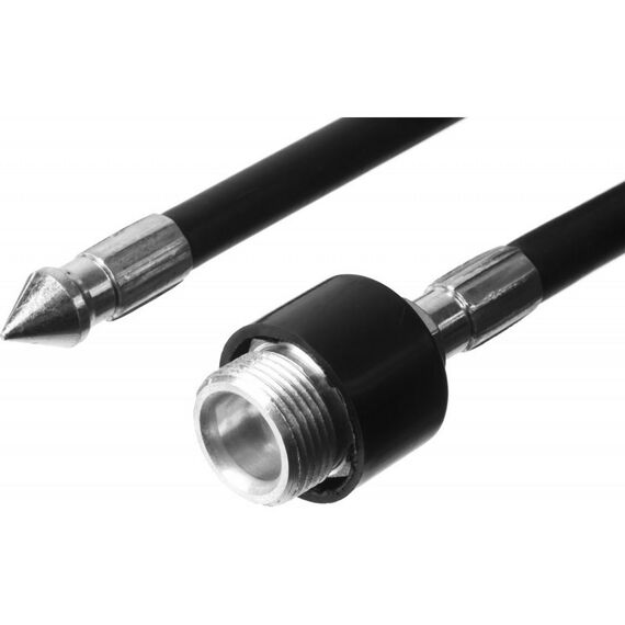 Принадлежности к мойкам: Шланг для прочистки труб для минимоек Зубр 8м для пистолета 375 серии [70414-375-8] фотографии