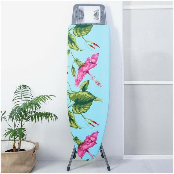 Гладильные доски, сушилки для белья: Доска гладильная  БЕЛЛЬ-КЛАССИК1 цвета микс фотографии