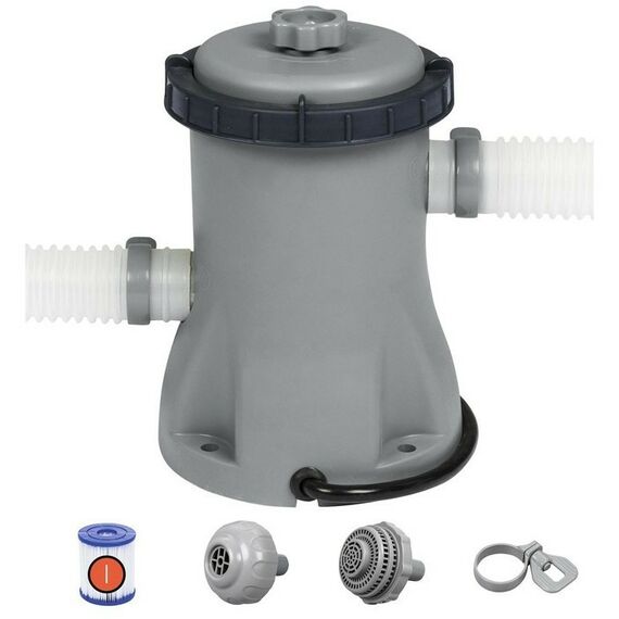 Бассейны: Фильтр-насос для бассейнов Bestway 58381 с картриджем «I», 1 249 л/ч фотографии