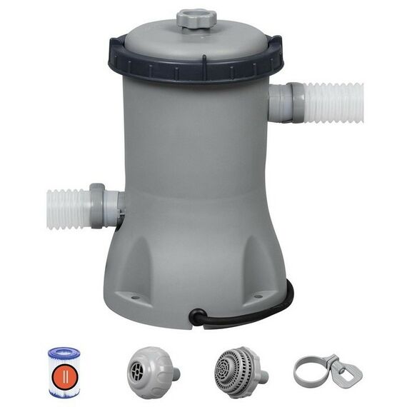 Бассейны: Фильтр-насос для бассейнов Bestway 58383 с картриджем «II», 2006 л/ч фотографии