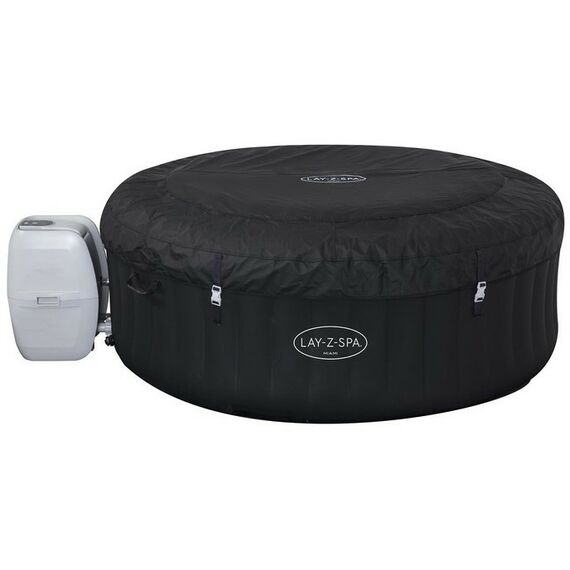 Бассейны: SPA бассейн Bestway Miami AirJet 180 х 66 см фильтр-насос, тент, дозатор для химии, аэромассаж [60001] фотографии