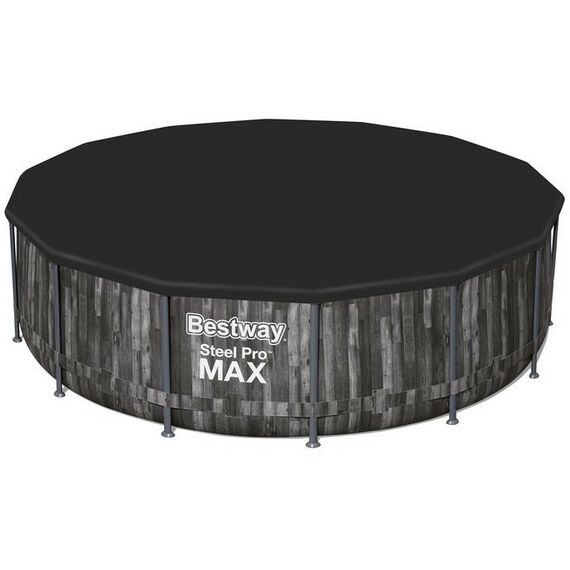 Бассейны: Бассейн каркасный Bestway Steel Pro 427 х 107 см фильтр-насос, лестница, тент [5614Z] фотографии